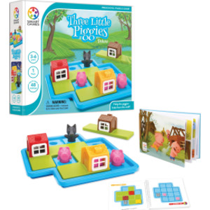 Three Little Piggies Deluxe Preschool Puzzle Game
