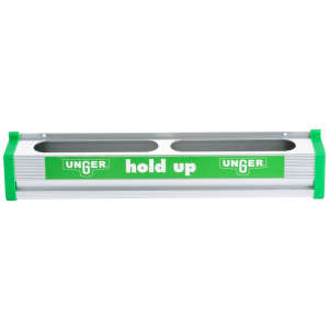 Unger, Hold Up Tool Rack, 18", Aluminum, Green/Silver