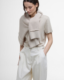 Amber Tapered Trousers Salt