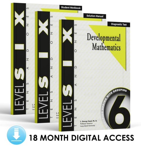Developmental Math Book Developmental Math: Level 6 E-Book Set | Tens & Ones: Adding and ...