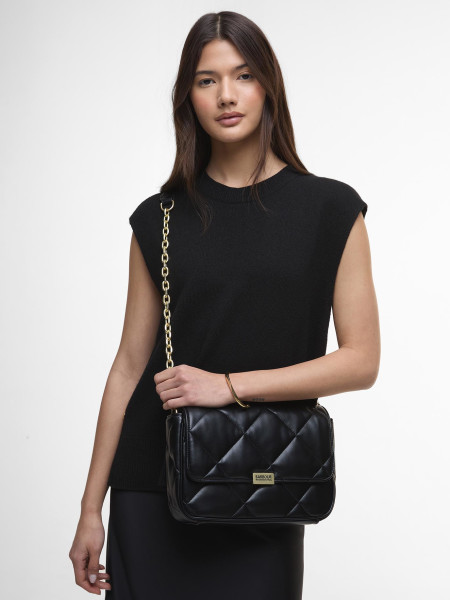 Soft Quilted Shoulder Bag