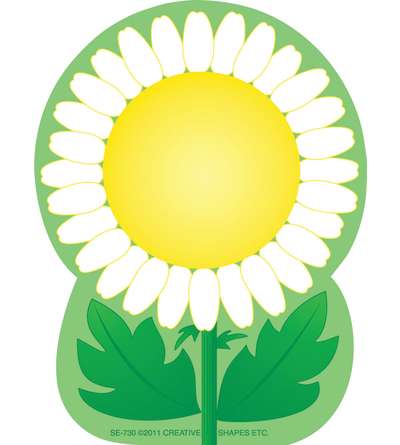 Creative Shapes Notepad, Daisy, Mini