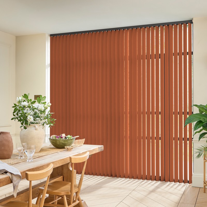 Acacia Rust Vertical blind