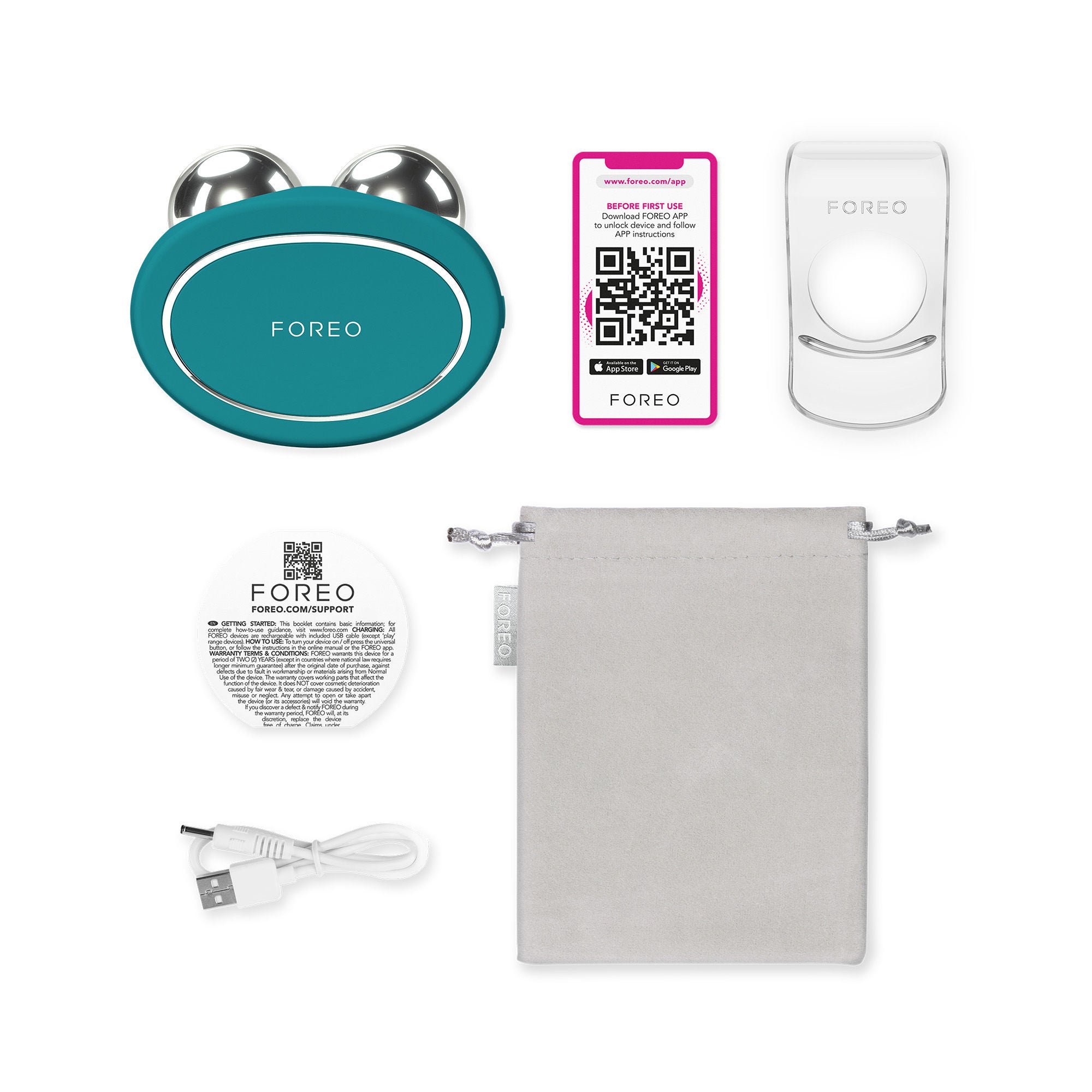 BEAR™ 2 Microcurrent Toning Device, Evergreen