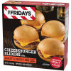 TGI Fridays Cheeseburger Sliders with Sweet & Smoky BBQ Sauce, 4 ct Box
