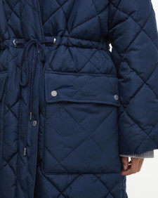 Romilly Quilted Jacket Navy/Sky Dress Tartan
