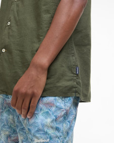 Hemd Garment Dyed Nelson Short-Sleeved 