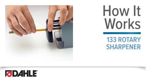 <big><strong>Dahle 133 Black</strong></big><br> Personal Sharpener