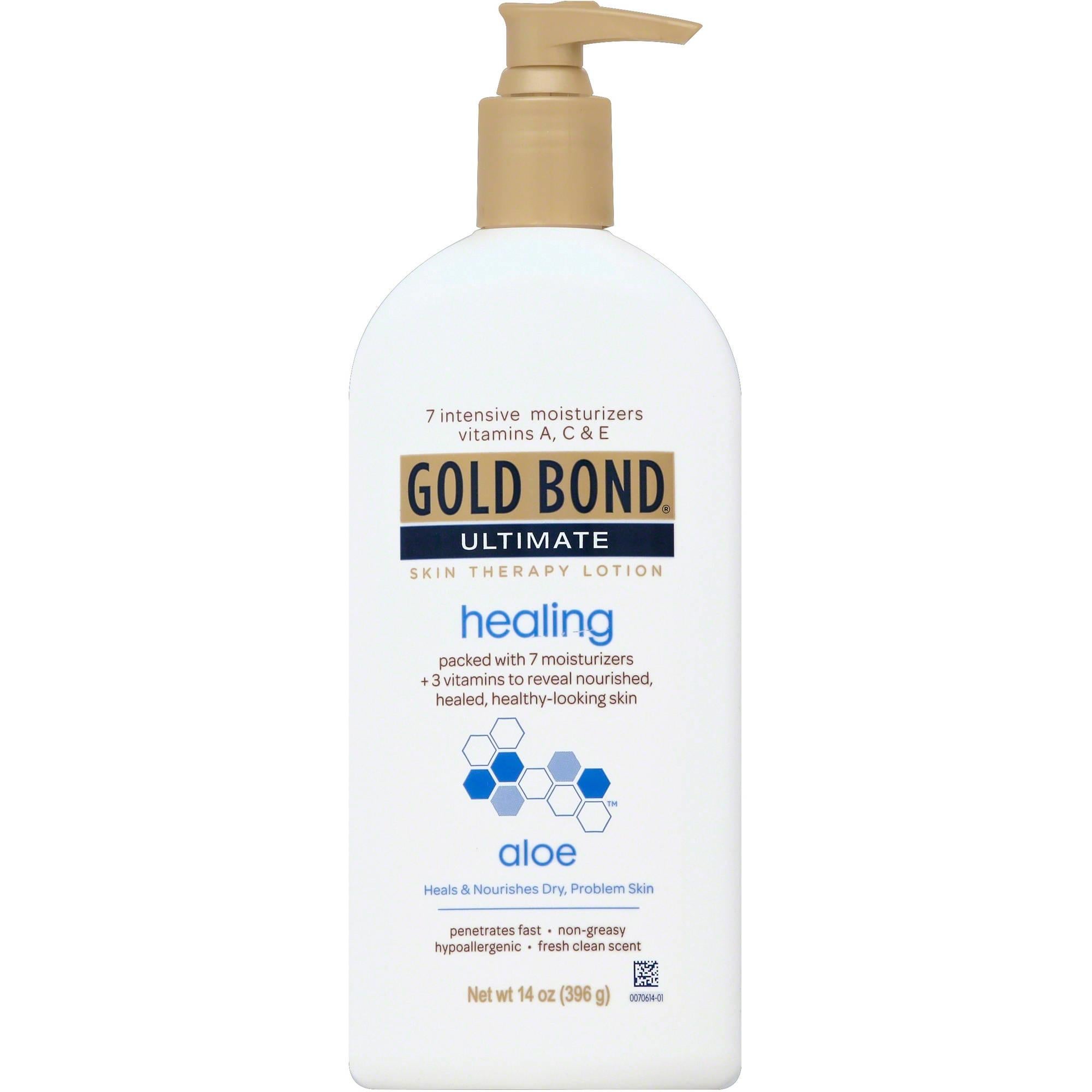 Gold Bond® Healing Hydrating Lotion With Aloe, 14-ounce Pump Bottle
