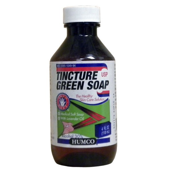 Humco SOAP, GREEN TINC USP 4OZ (12/CS)