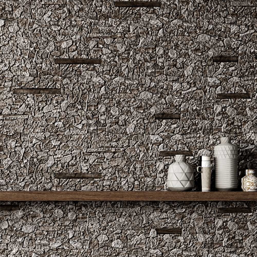 Caldera Castle Antic Canto 12-5/8 in. x 25-1/8 in. Porcelain Floor and Wall Tile