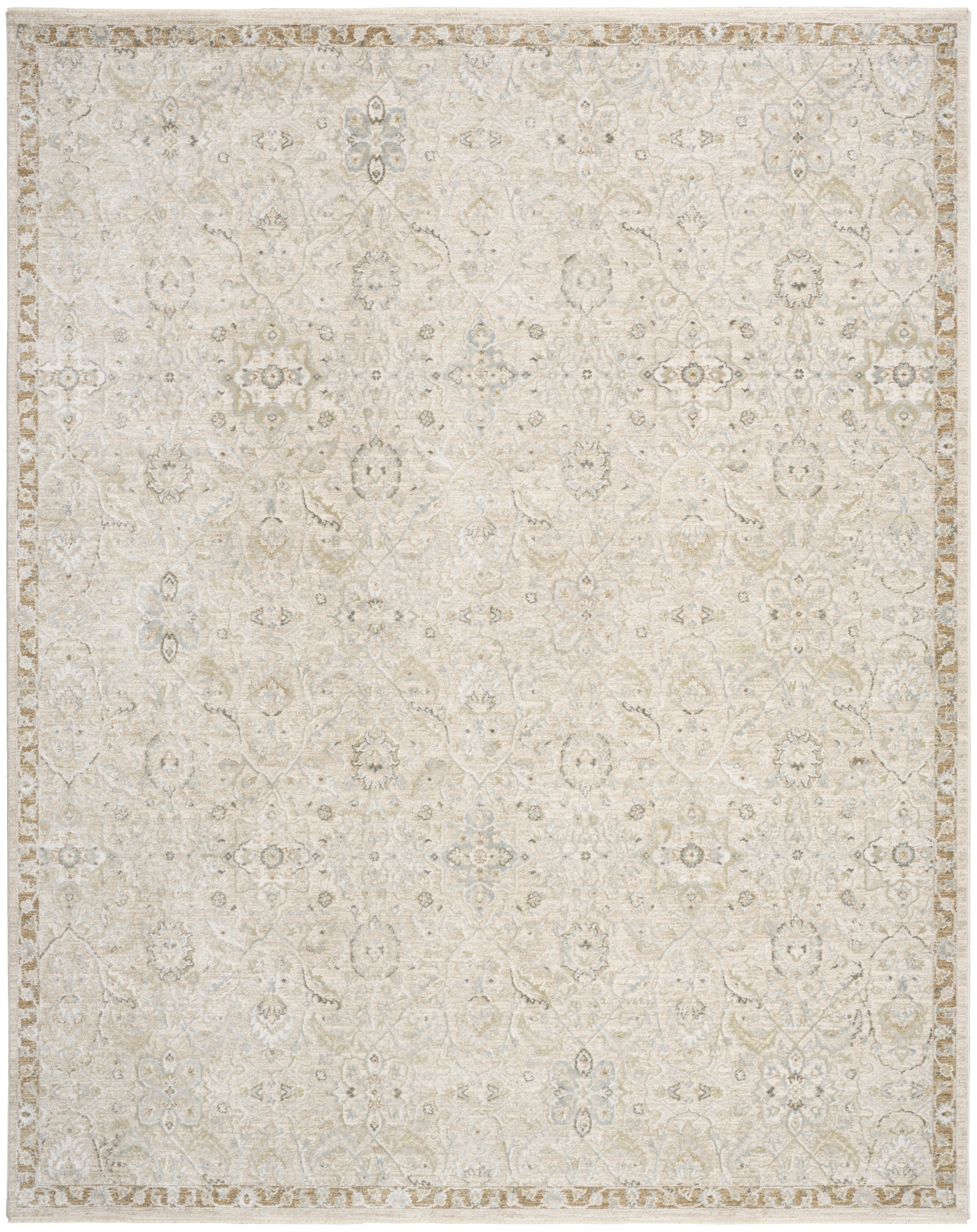 Nourison Envy 7'10" x 10'2" Taupe Vintage Indoor Rug