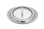 Miramar® glass lid for 12-inch oval au gratin food pan