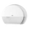 SCA555020A, Tork,  T2 Mini Jumbo Roll Tissue Dispenser, White