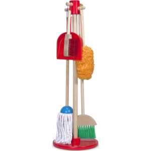 Let's Play House! Dust! Sweep! Mop!