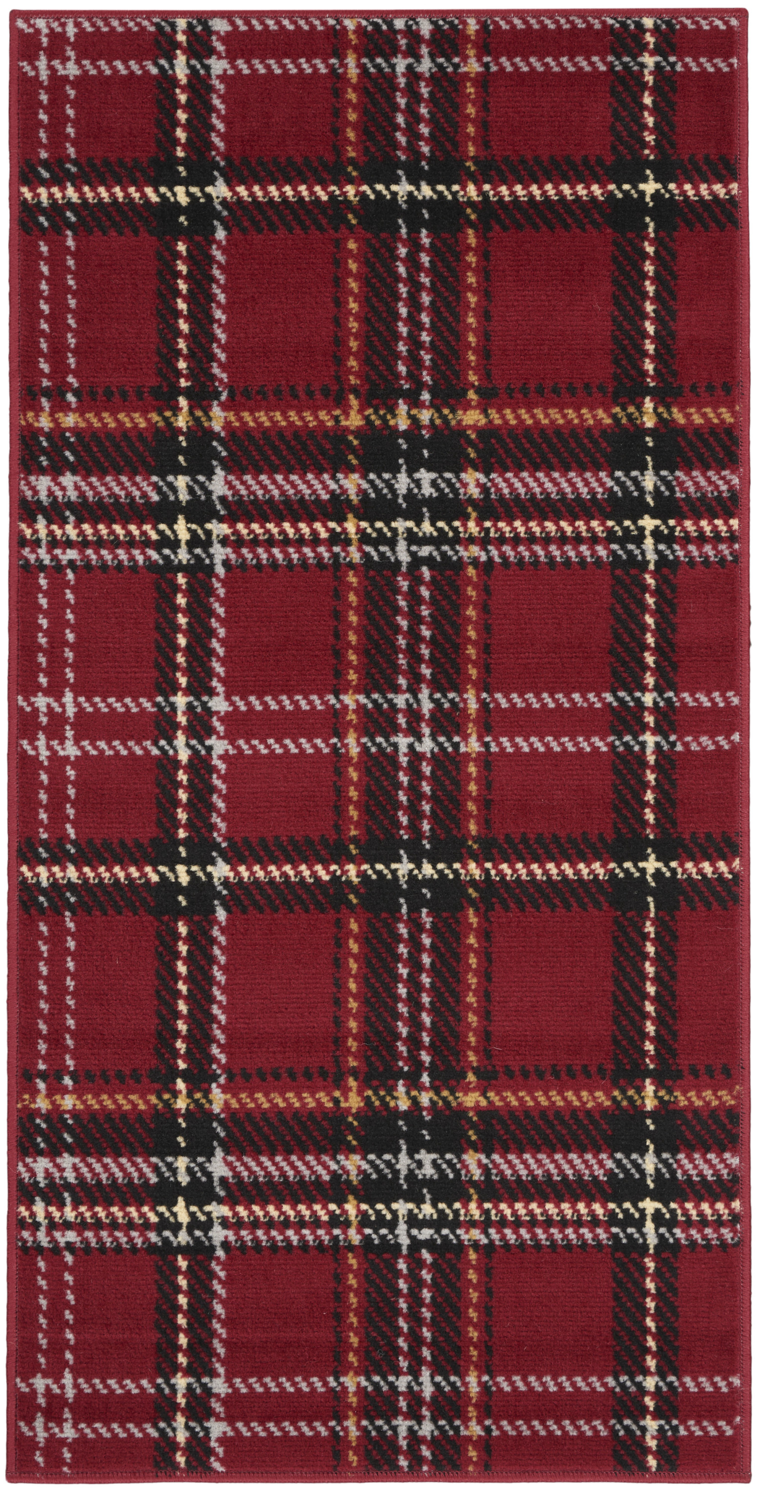 Nourison Grafix 2' x 4' Red Rustic Indoor Rug