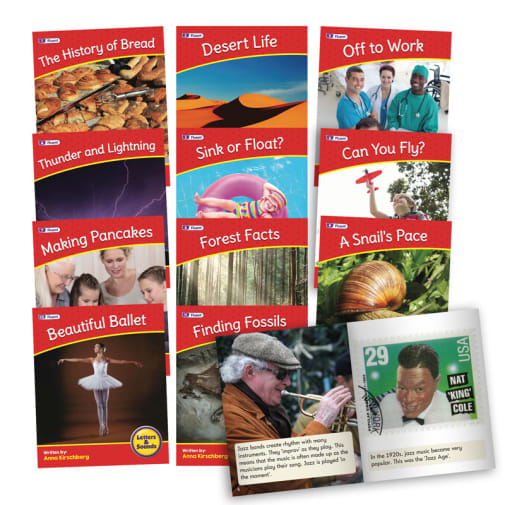Decodable Readers: Letters & Sounds Phase 6 Set 2 Non-Fiction