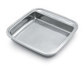 6-quart replacement stainless steel food pan for Intrigue® square induction chafer