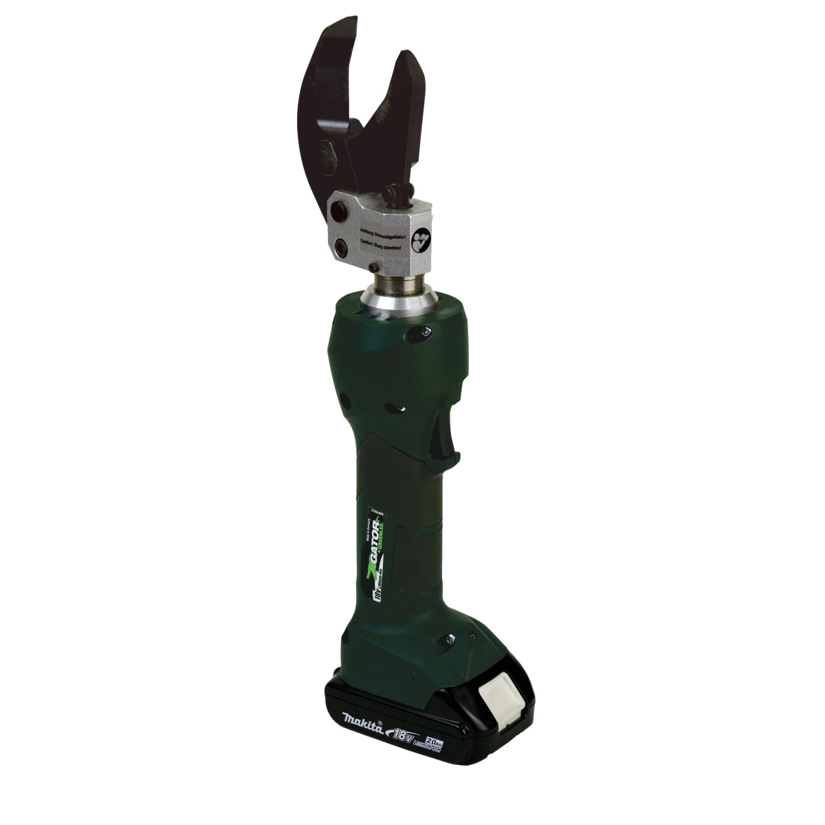Product image for Greenlee ES32FLX11 Fine Stranded Cable Cutter, with Two Batteries and 120V Charger