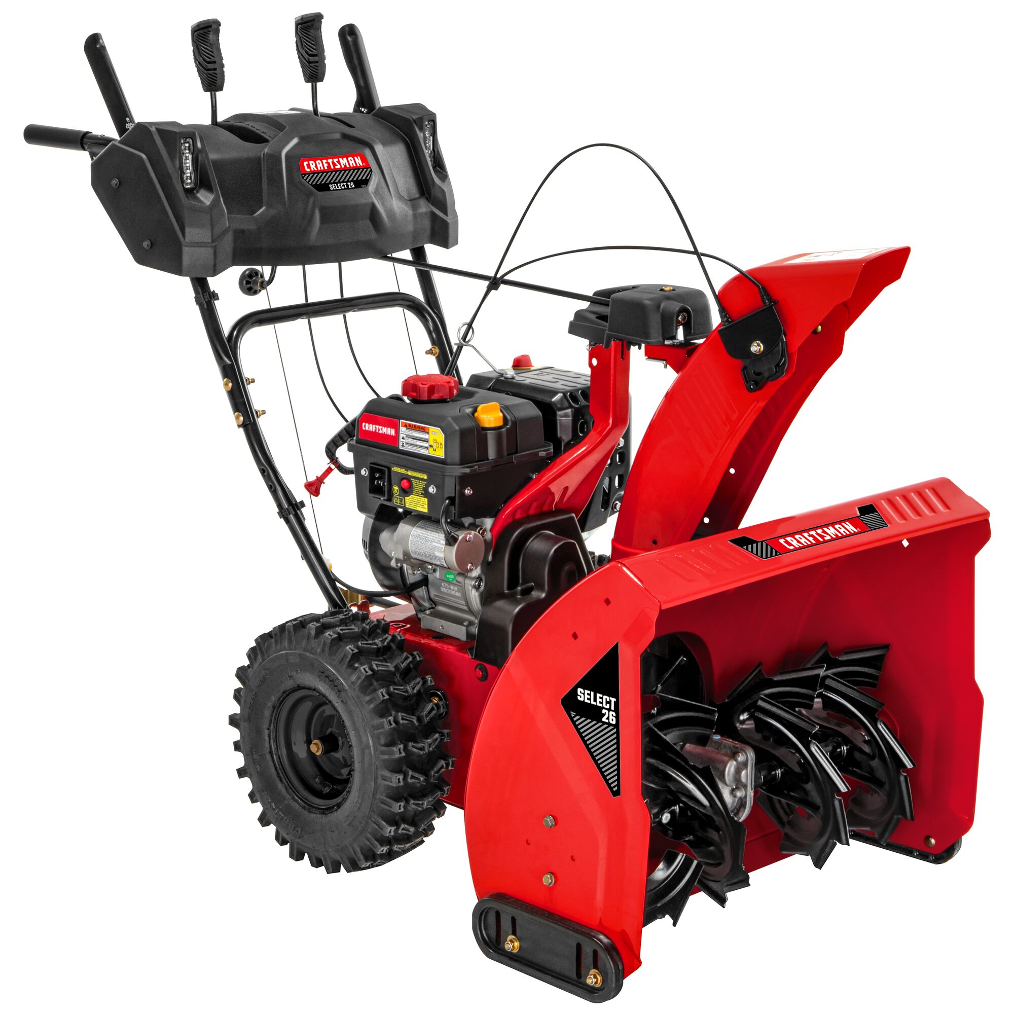 CRAFTSMAN Select 26 in 243 cc 2-Stage Gas Snow Blower on white background