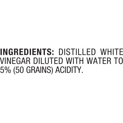 Heinz All Natural Distilled White Vinegar 5% Acidity, 1 gal Jug