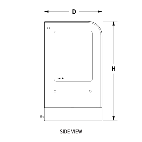 Engineering side view