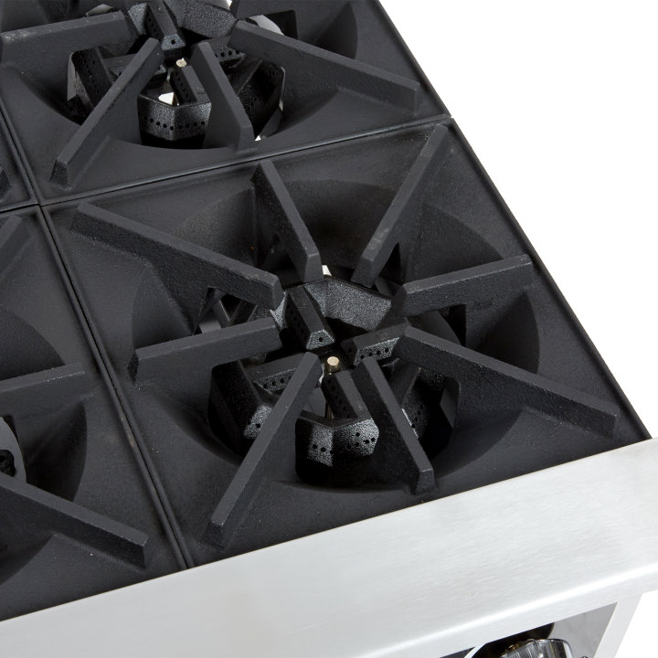 24-inch 4-burner Cayenne® countertop gas hot plate
