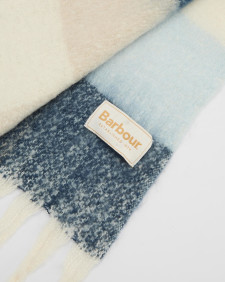 Marie Check Scarf 