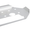 Half-long-size Super Pan V® stainless steel false bottom