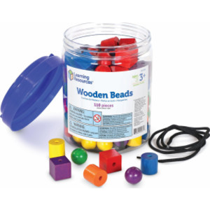 Beads in a Bucket, 108 Pieces
