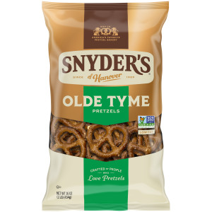 Snyder’s of Hanover® Pretzels, Olde Tyme Pretzels, 16 Oz