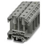 Feed-Through Terminal Block Bolt Connection 18mm W Gray