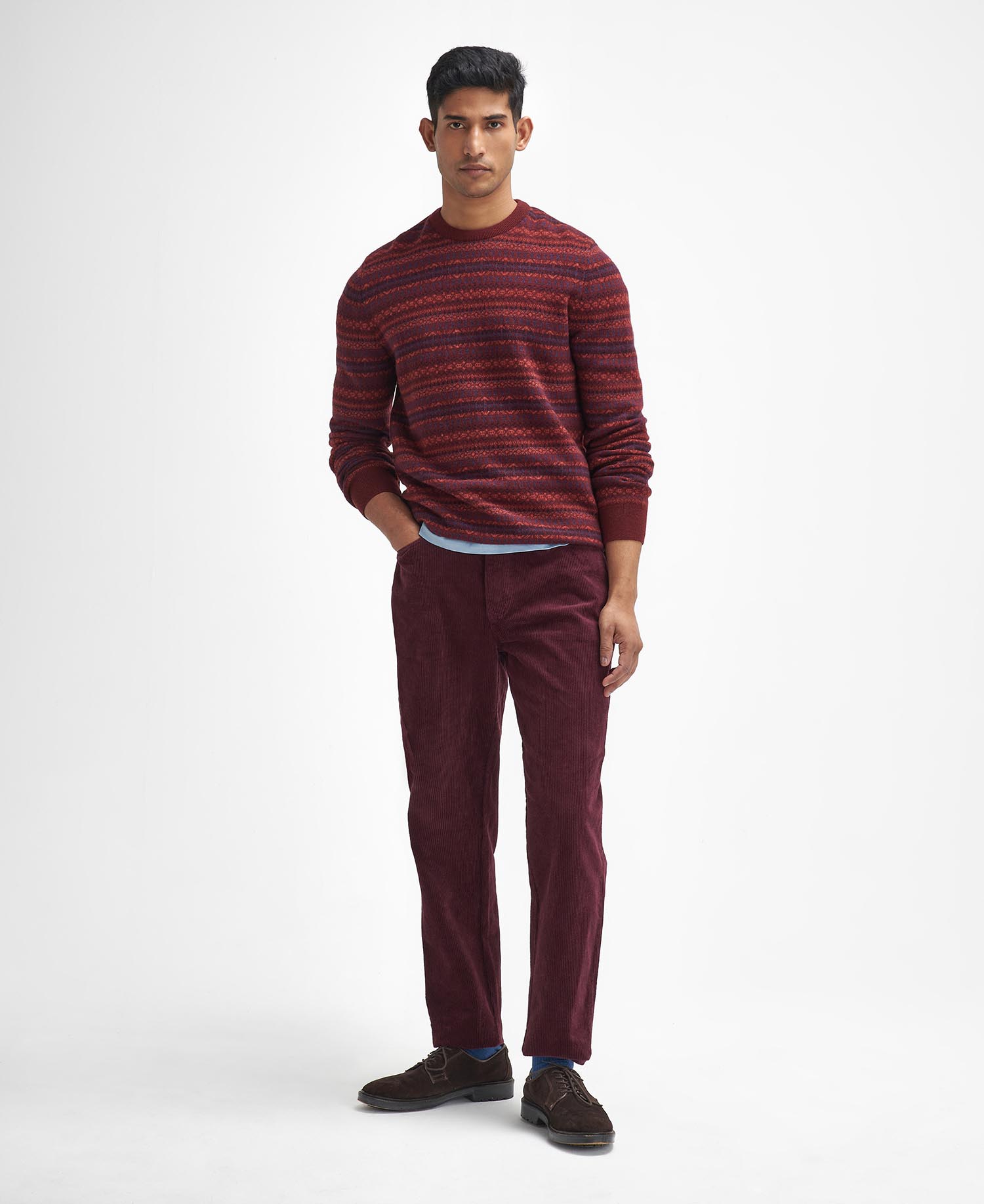 Stretch Cord Regular Trousers image number 0