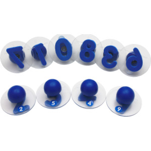 Giant Stampers - Numbers 0-9 - Set of 10