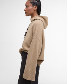 Evette Oversized Knitted Hoodie 