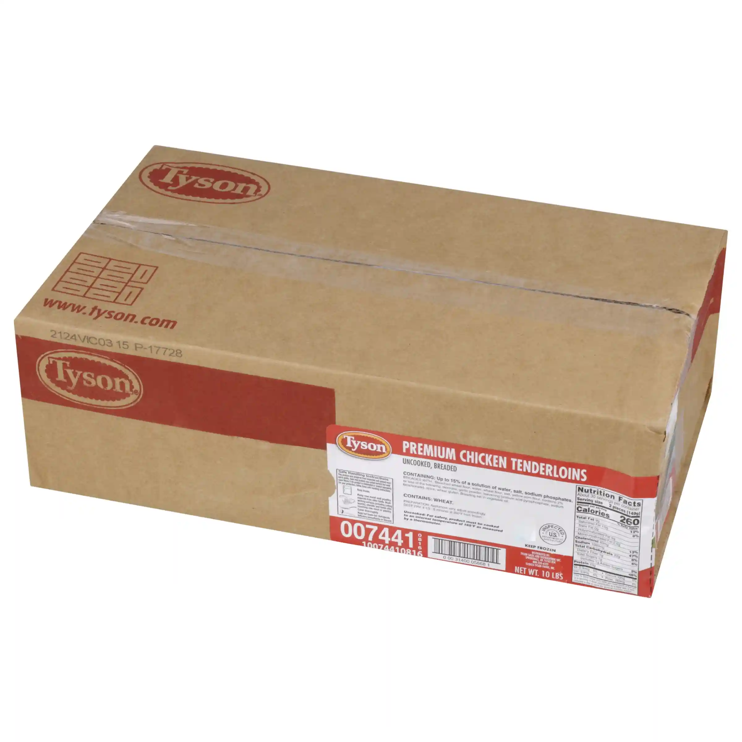 Tyson® Uncooked Breaded Chicken Tenderloins_image_5