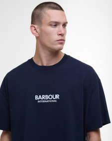 Middleton Oversized Graphic T-Shirt Sapphire Navy