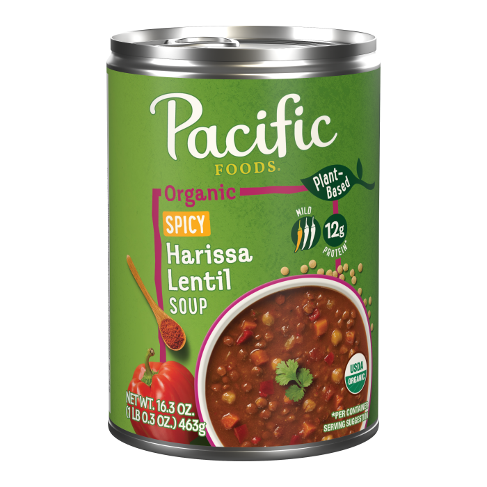 Organic Spicy Harissa Lentil Soup