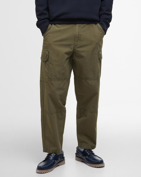 Relaxed Ripstop Cargos Light Sage