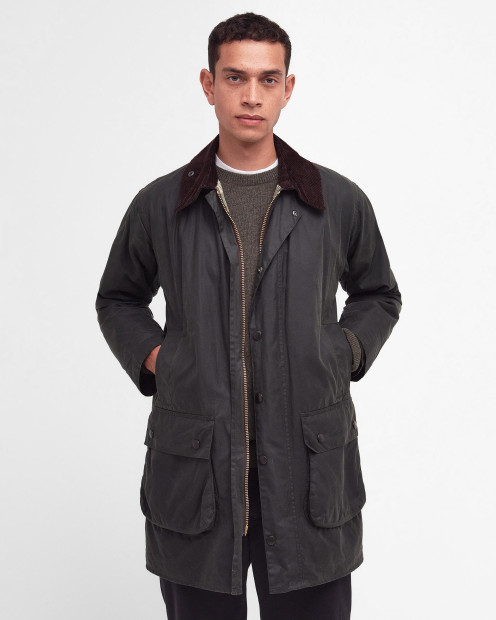 Border® Waxed Jacket Sage