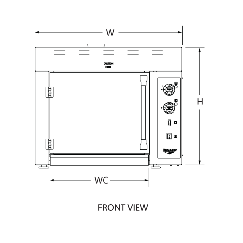 Engineering front view