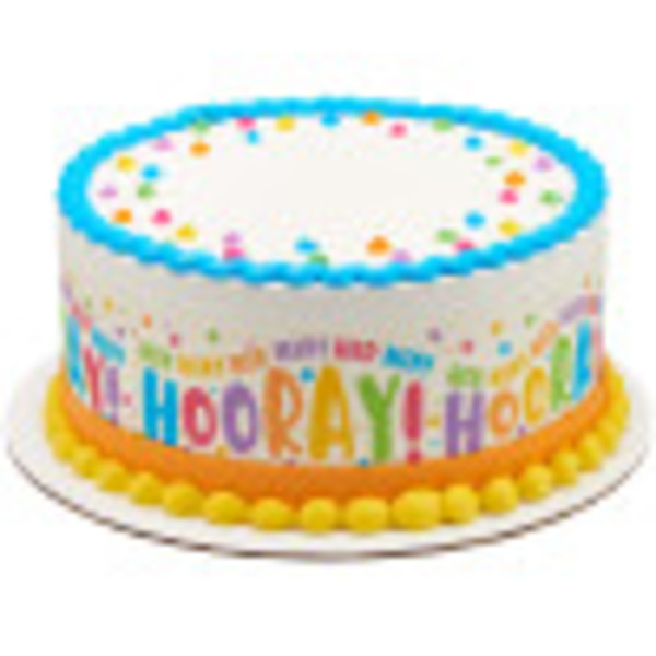 Hip Hip Hooray! Cake Design | DecoPac