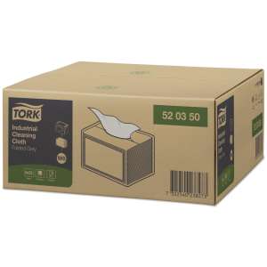 Tork, W8, 1 ply, 12.60"x15.16", Nonwoven Fabric, Industrial Wipers, Gray