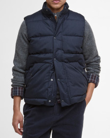 Brampton Gilet Dark Navy/Midnight Oak