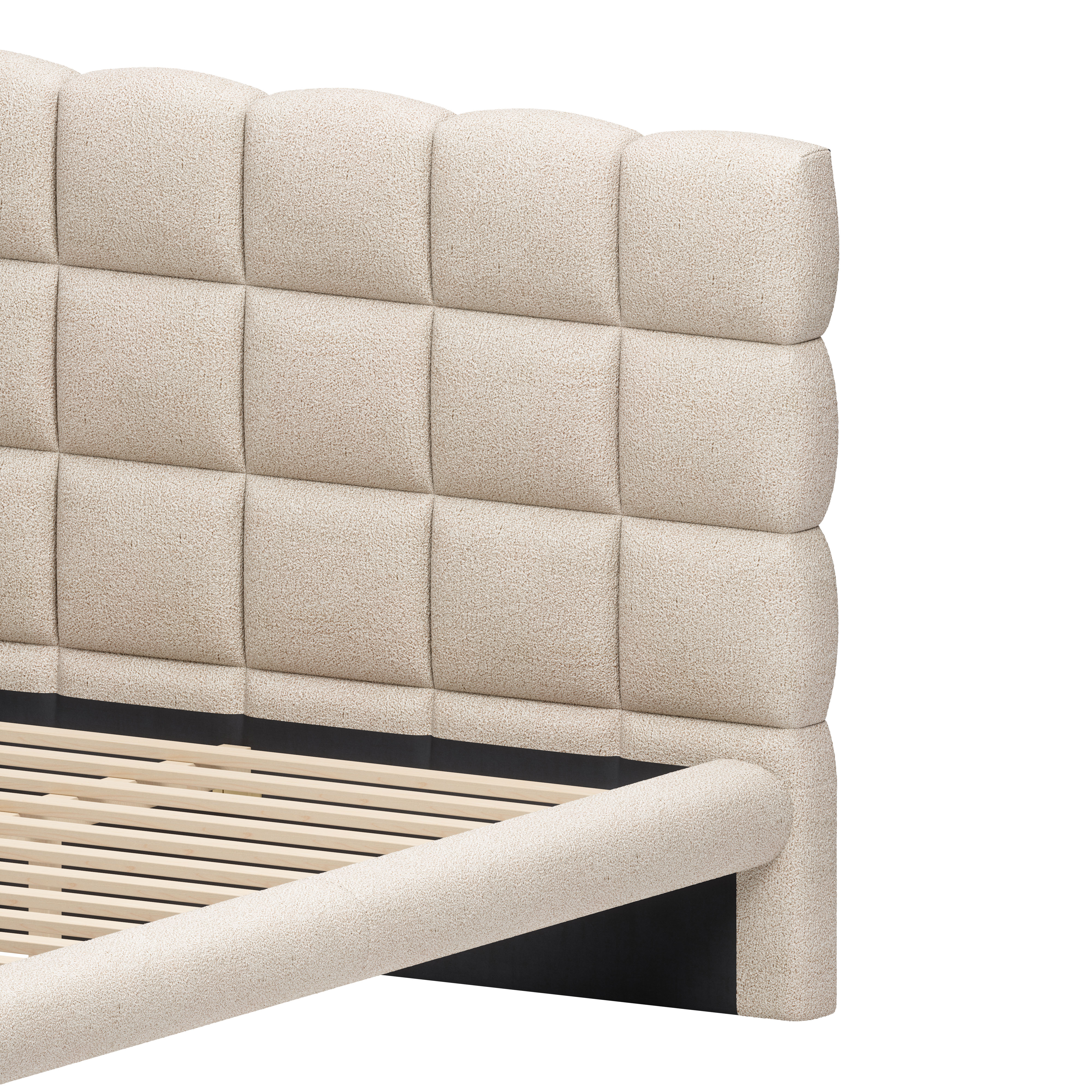 Placid King Bed Beige product image