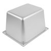 Half-size 8-inch-deep Super Pan® heavy-duty stainless steel transport pan