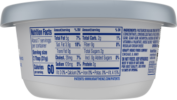 Philadelphia 1/3 Less Fat Cream Cheese, 8 Oz
