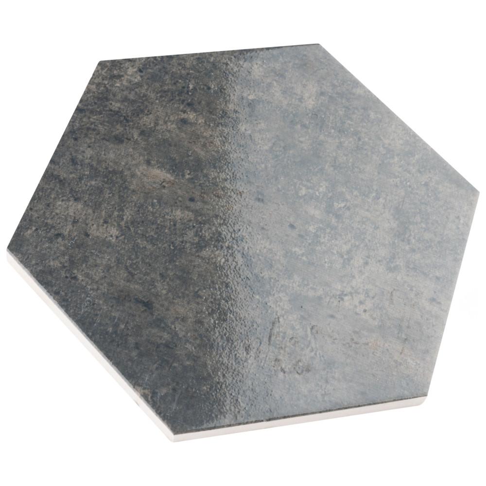Sample – Capri Hex Nero Porcelain Floor and Wall Tile