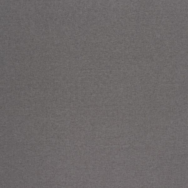 Grey linen-textured wallpaper covering the entire frame with a subtle woven pattern; evenly lit, flat surface in a neutral interior lacking visible windows or furnishings.