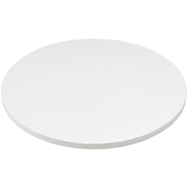 14" Round White Foil Cake Board